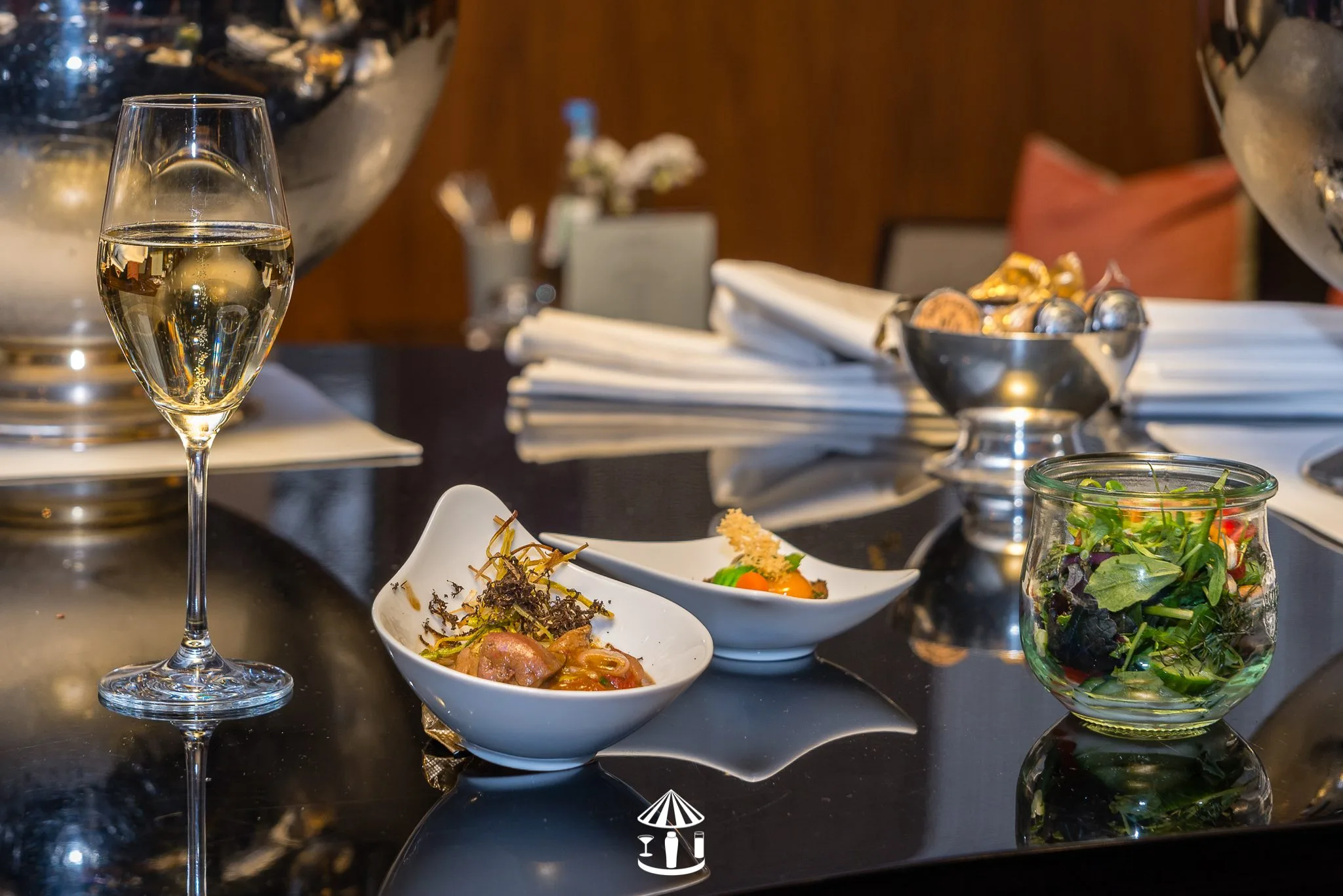Bubbles and bowls im Hotel Althoff am Schlossgarten Stuttgart